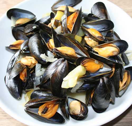 Moules à la courgette