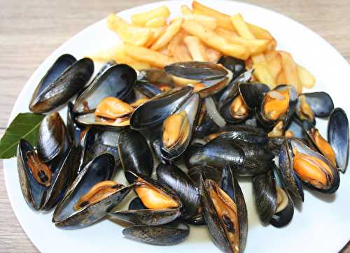 Moules à la marinière au Tavel