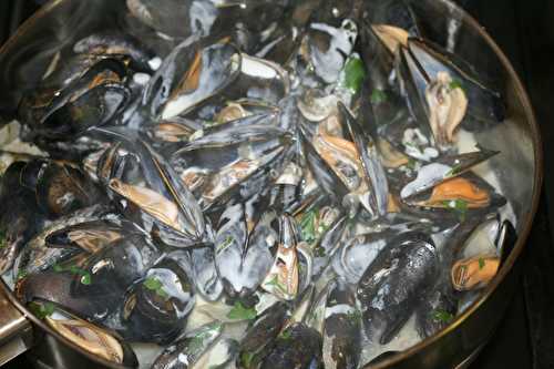 Moules aux champignons