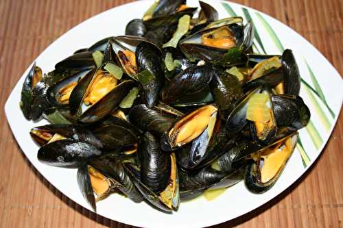 Moules aux épices de tajine