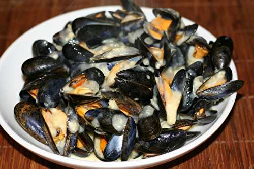 Moules de Normandie au Camembert de Normandie