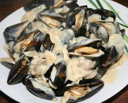 Moules sauce à la bière