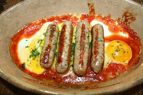 Oeuf sur le plat à la Bercy