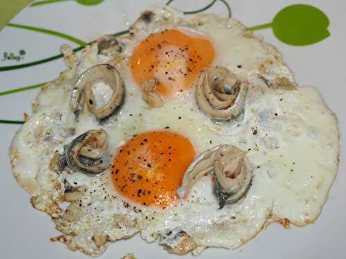 Oeufs aux anchois