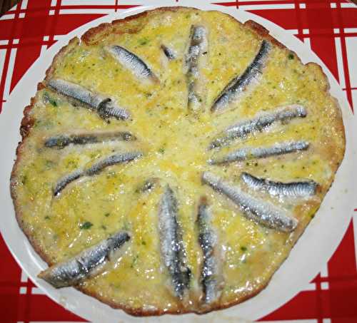 Omelette aux anchois - amafacon