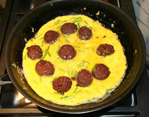 Omelette aux boudins antillais