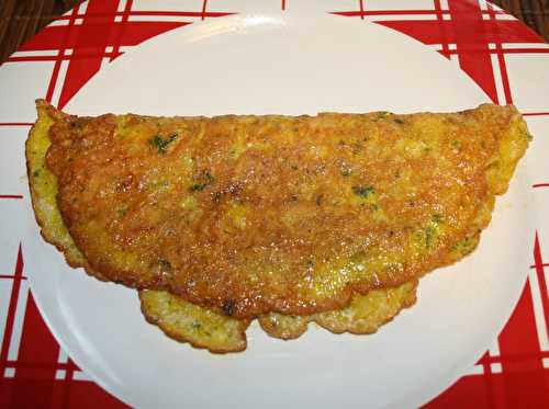 Omelette aux chips - amafacon