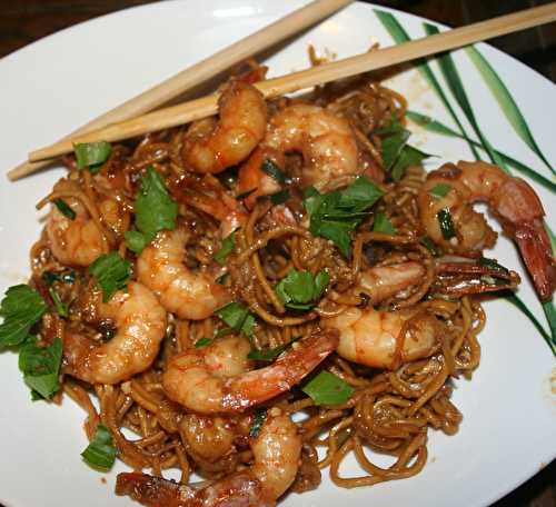 Pad Thaï crevettes