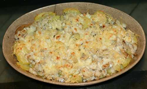 Parmentier de cabillaud béchamel