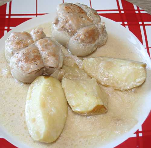 Paupiettes de veau à la normande