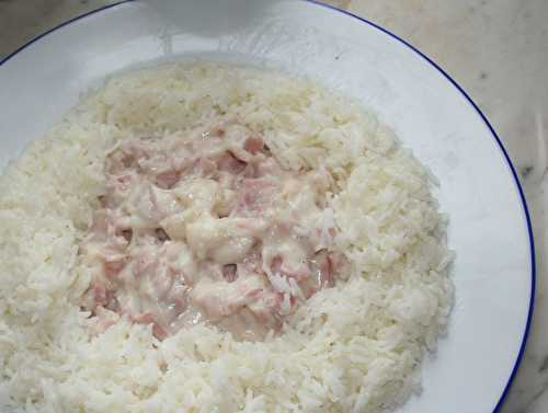 Pilaf de riz au jambon