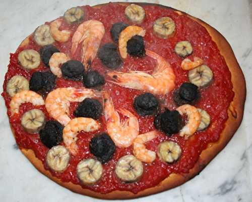 Pizza antillaise