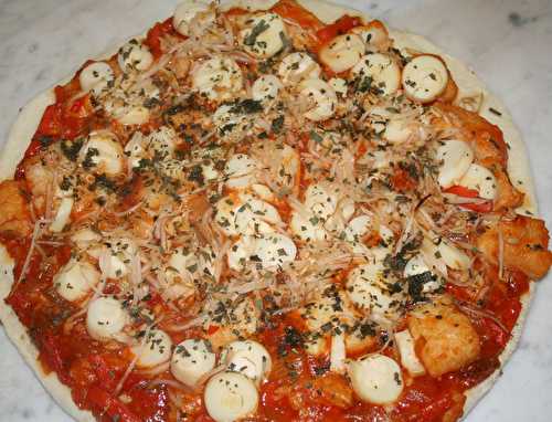 Pizza chinoise (aigre-douce)