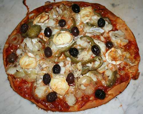 Pizza crètoise - amafacon