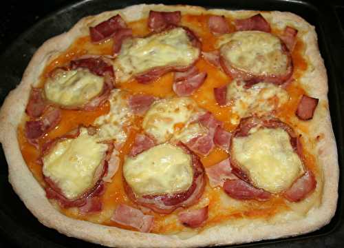 Pizza savoyarde (raclette)