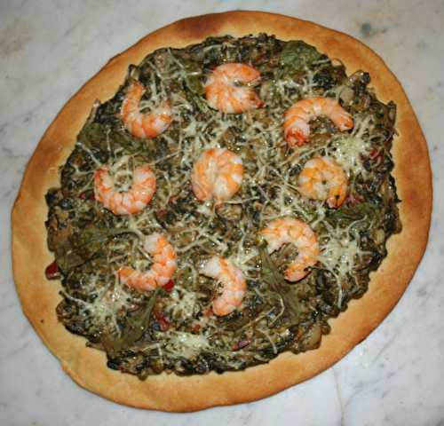 Pizza thaïlandaise