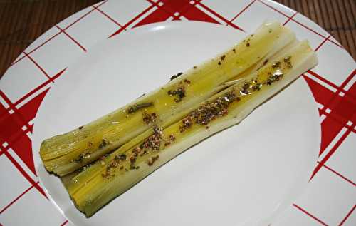 Poireaux vinaigrette