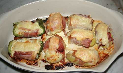 Pommes de terre, oignons, poivrons façon raclette