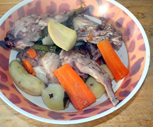 Pot au feu de lapin