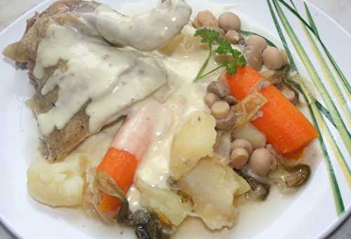 Poule au blanc