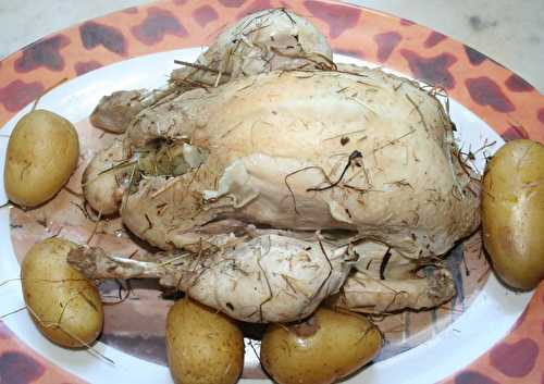 Poulet au foin