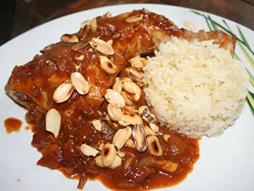 Poulet aux cacahuètes