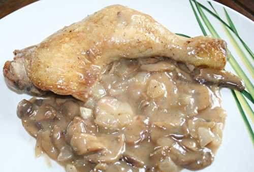 Poulet sauté chasseur