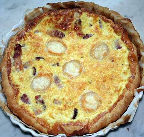 Quiche aux 2 fromages