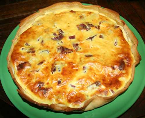 Quiche italienne, coppa et ricotta