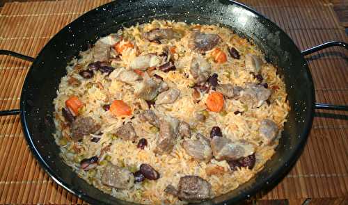 Riz au four au porc (Arroz al horno)