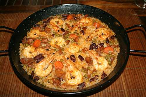 Riz au four aux gambas (Arroz al horno)