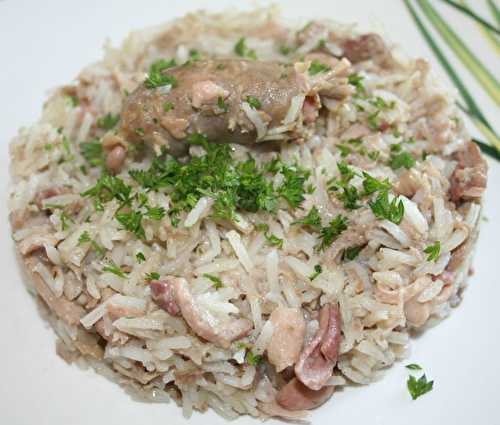 Riz pilaf à l'andouillette