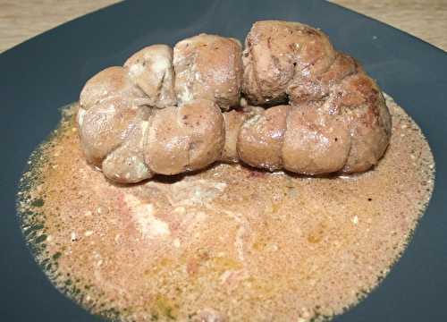 Rognon de veau au Bourbon