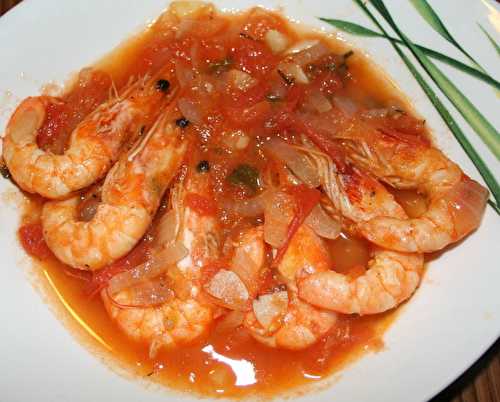 Rougail gambas