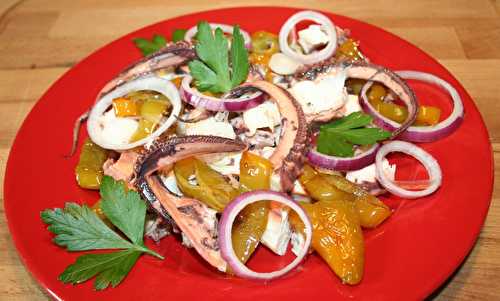 Salade portugaise au poulpe