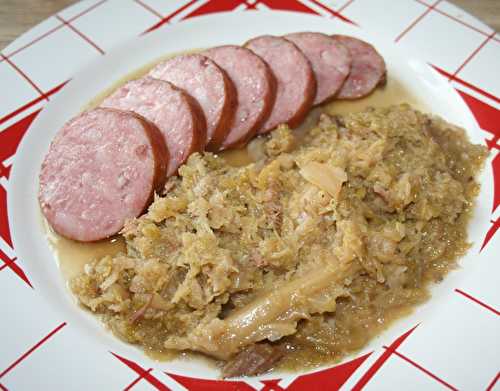 Saucisse de Morteau au chou vert