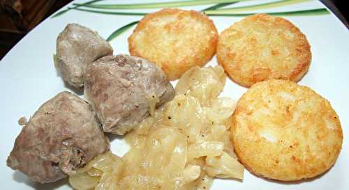 Sot-l'y-laisse confits aux oignons et rösti