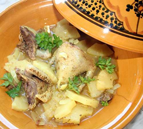 Tajine de pigeon à l'ananas