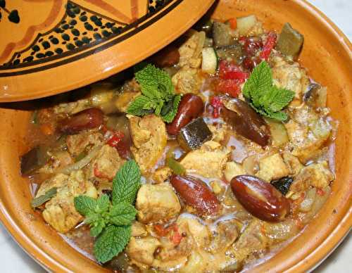 Tajine de porc aux dates