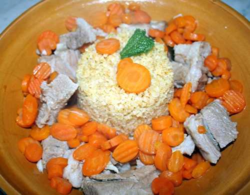 Tajine de veau et carottes au cumin