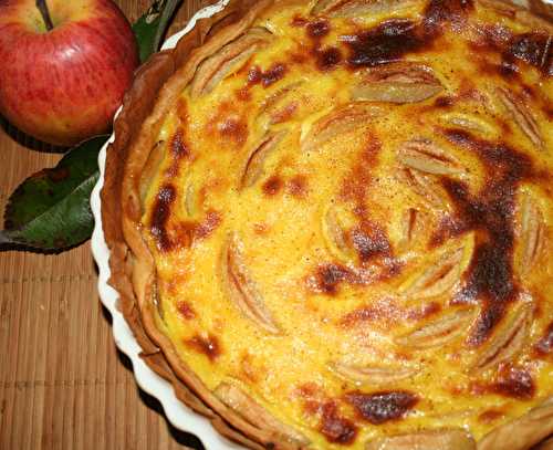 Tarte aux pommes façon alsacienne