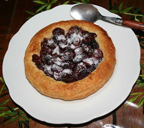 Tarte fine aux cranberries