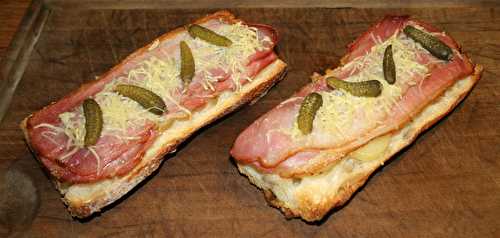 Tartines aux restes de raclette