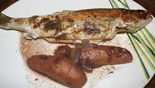 Truite meunière à la plancha