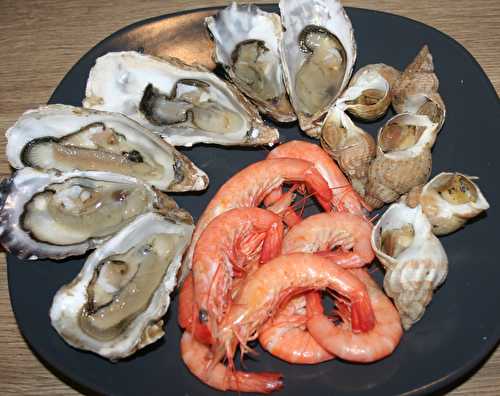 Une assiette de fruits de mer à la maison ou au resto chinois ?