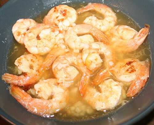 Nage de crevettes sauce mojo de ago (Mexique)