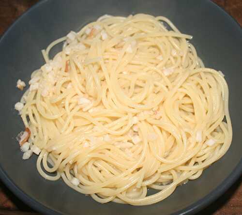 Spaghetti sauce mojo de ago