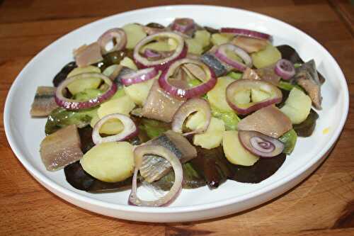 Salade "Harengs pommes à l'huile" revisitée