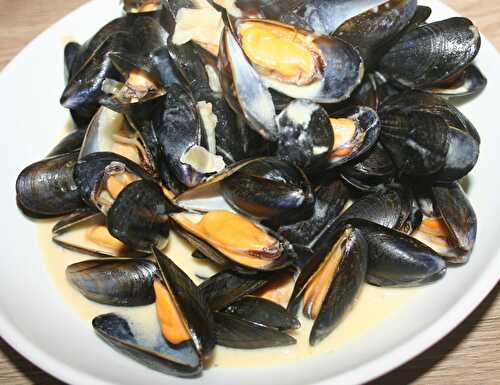 Moules de bouchot à la moutarde