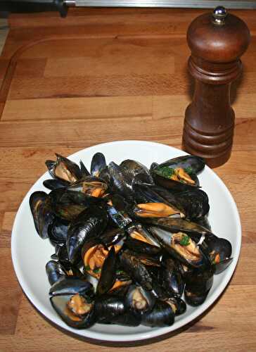 L’impepata di cozze (moules poivrés)